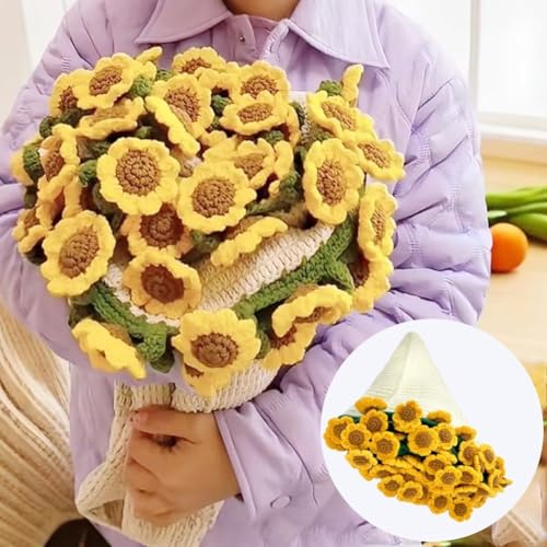 Kit couverture tournesol faite main pour housse canapé DIY