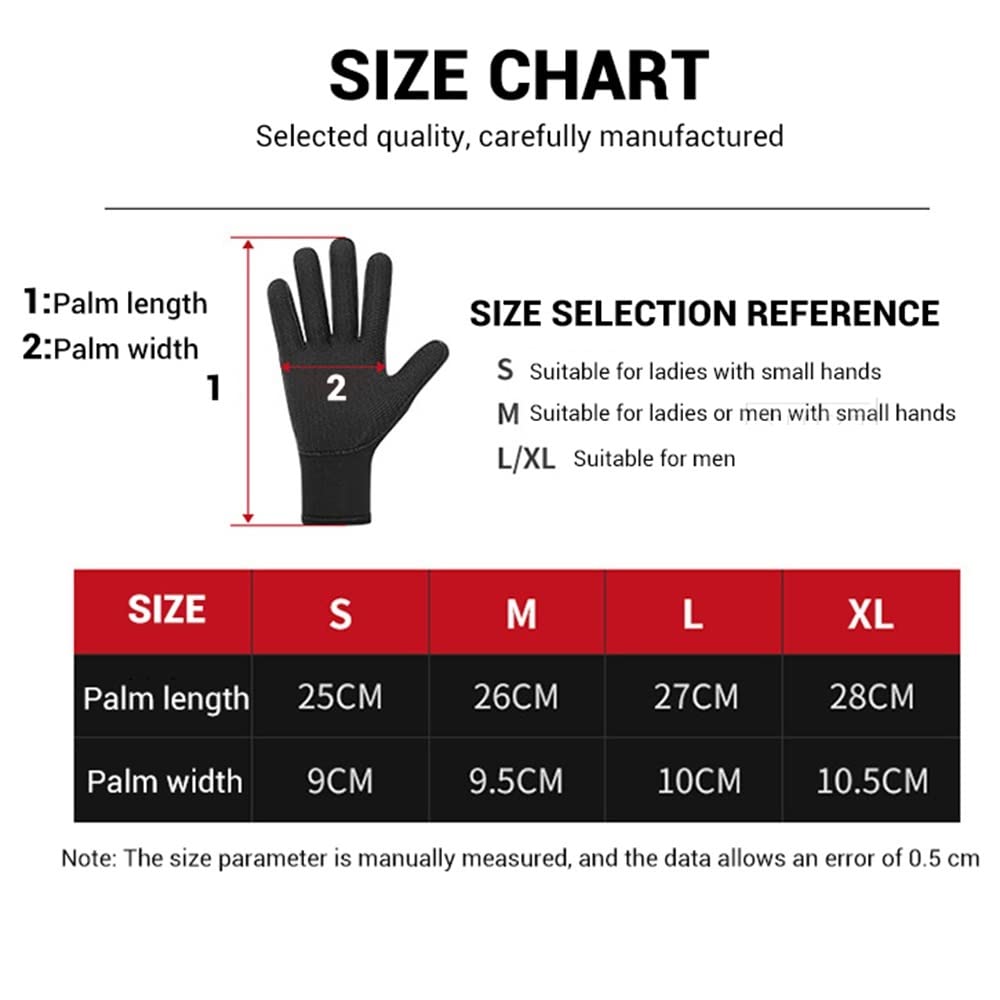 Neoprenanzug-Handschuhe, Tauchhandschuhe Schwimmflossen Ausrüstung Surf Unterwasser Kitesurf Angeln Windsurf