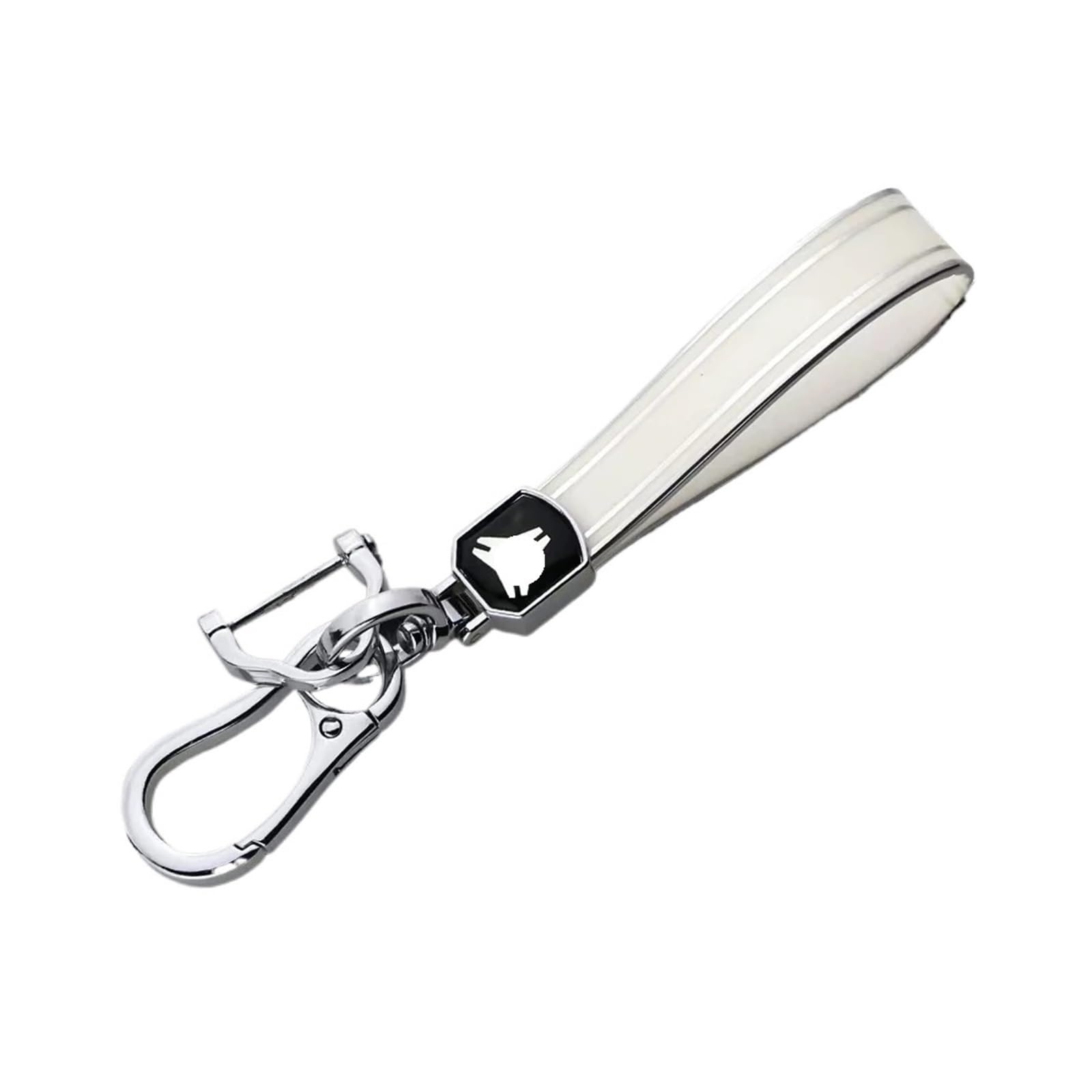 Protector funda para llave de coche Nissan Tiida con acabado sofisticado blanco 7