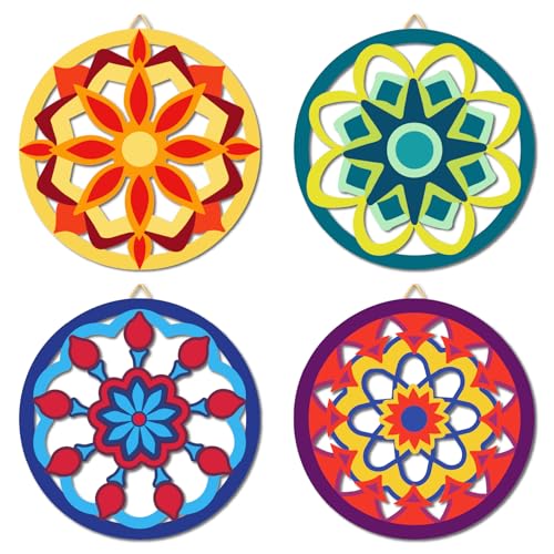Décoration murale bois mandala pour transformer votre chambre en havre zen