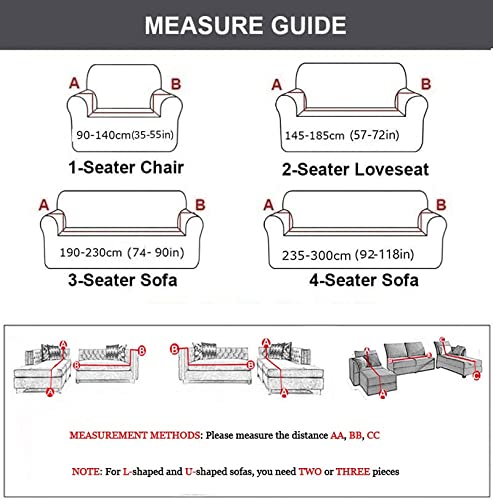 Housse pour canapé en L extensible, protection idéale pour meuble d'angle - 4