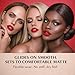 Mynena Warm Fiery Orange Red Matte Liquid Lipstick | Long-Lasting Comfort | Smudge-Proof Transfer-Resistant | Full Coverage Non-Drying | Vegan & Cruelty-Free | All-Day Wear Lip Colors | Glory