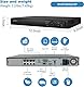 Anpviz 8CH 4K PoE NVR Überwachungssystem Rekorder Videorekorder mit 2TB HDD, H.265+, 8MP Videoüberwachung 24/7 Überwachung für 8MP/5MP/4MP PoE IP Kamera Outdoor, Guarding Vision(H Series)