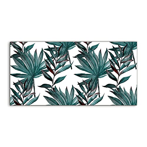 Art mural acrylique Monstera 120x60cm avec impression haute définition