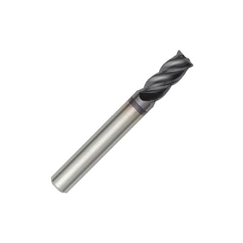 WIDIA Hanita 4777040Z2LT VariMill I 4777 HP End Mill, 4 mm Cutting Diameter, Carbide, TiAlN Coating, RH Cut, Straight Shank, 6 mm Shank Diameter, 4-Flute