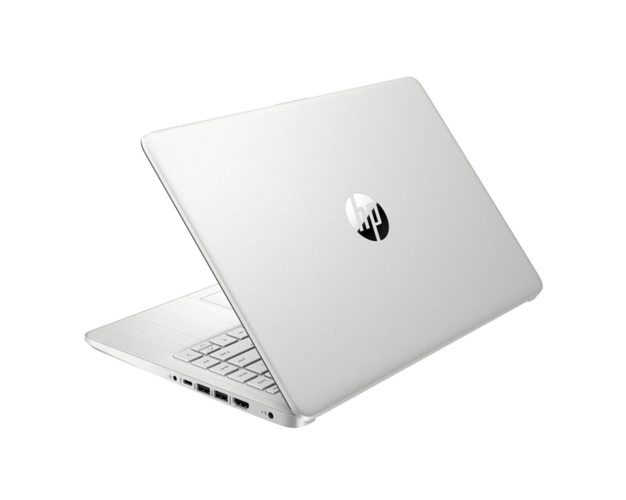 HP 2025 Upgraded Laptop with Microsoft Office and 1TB Cloud Storage (1-Year) | 14 inch HD Computer | 16GB RAM | 128GB SSD + 128GB Portable SSD | Intel 4-Core CPU | Webcam | Windows 11 | LE Bundle