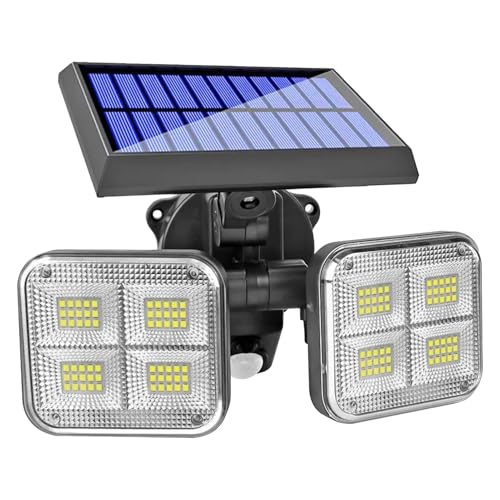 Luces solares exteriores con sensor anti intrusos para entradas oscuras