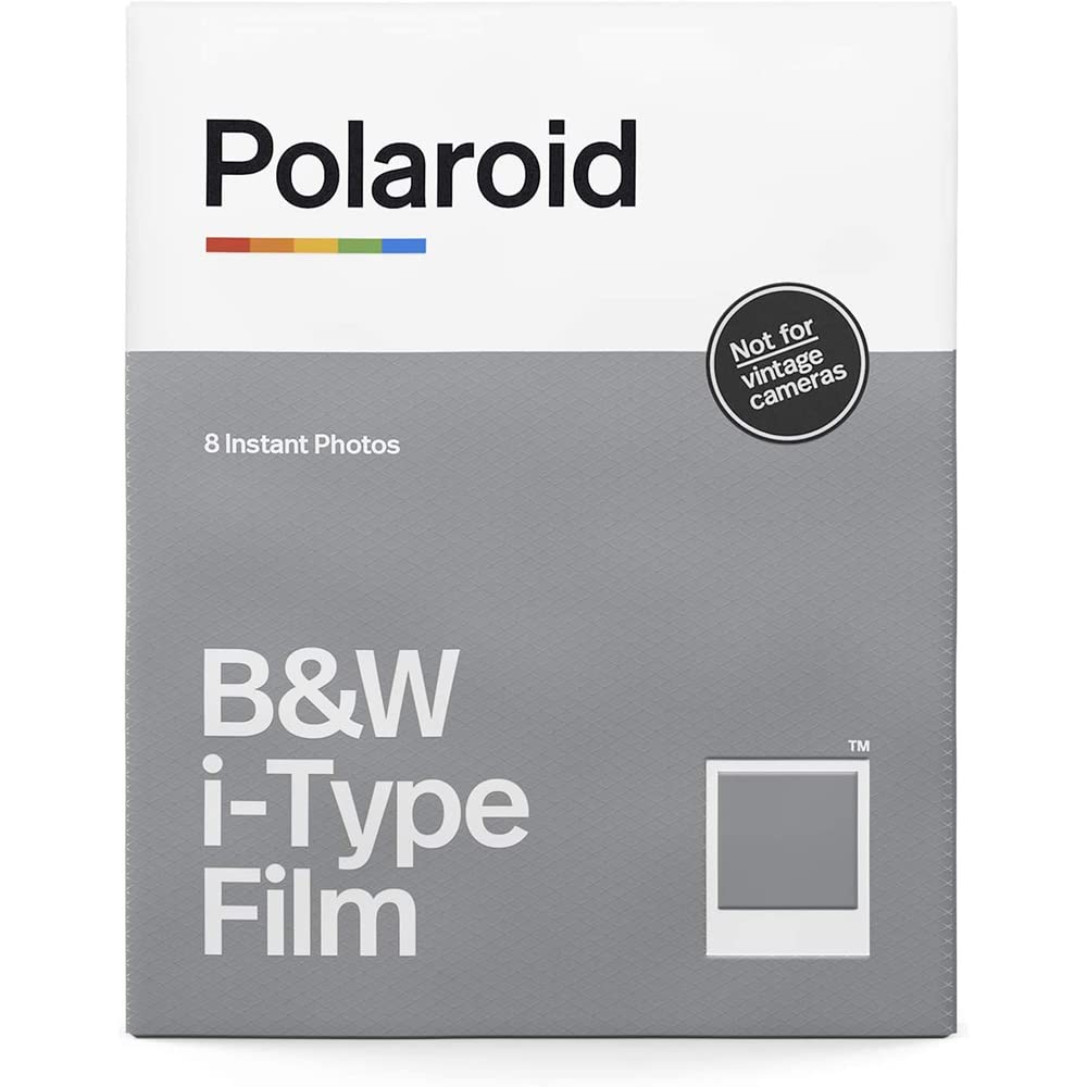 Polaroid Originals PRD6001 Schwarz-Weiß-Film für Now i-Type und Now-Kameras, 2 Stück