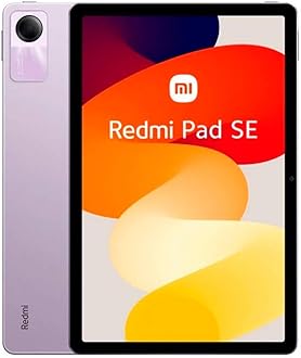 Xiaomi Redmi Pad Se WiFi (128GB + 6GB) 11" Octa Core 4 Speakers Global Version Dolby Atmos 8000mAh Bluetooth 5.3 8MP (Lavender Purple)