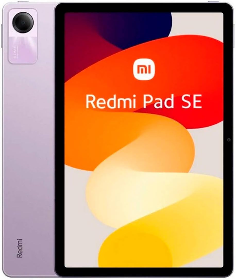 Xiaomi Redmi Pad Se WiFi (128GB + 6GB) 11" Octa Core 4 Speakers Global Version Dolby Atmos 8000mAh Bluetooth 5.3 8MP (Lavender Purple)
