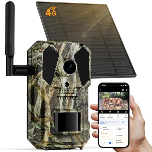 4G Cellular Trail Camera with Night Vision