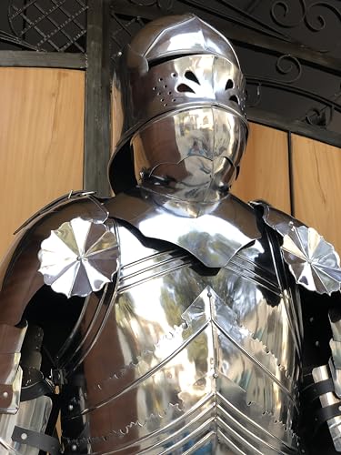 NauticalMart Medieval knight Armor Helmet Wearable Armour Halloween Costume (Gothic Armor Helmet)