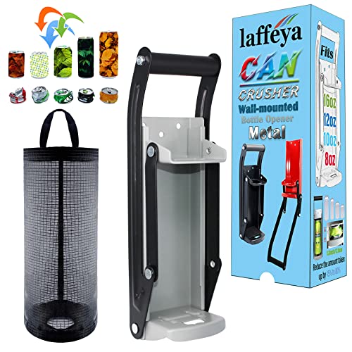Laffeya 16Oz 12Oz Can Crusher, Can And Plastic Bottle Crusher cover