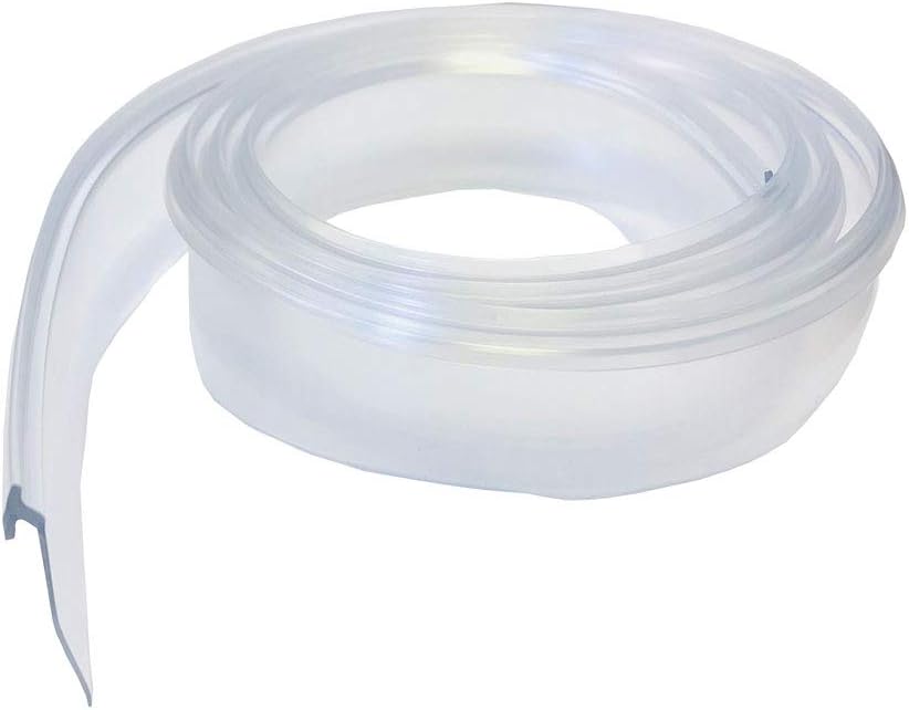 Gordon Glass® Clear Vinyl Framed Shower Door Drip Sweep Wipe Seal