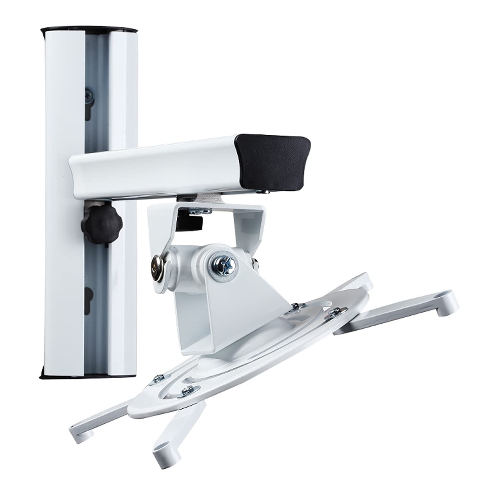 AYCDL Projector Mount Projector Mounting Bracket Wall-Mounted Projector Hanger Can Be Rotated 360° for the Projector 29.9 Pounds Load Black Projector Stand Tripod