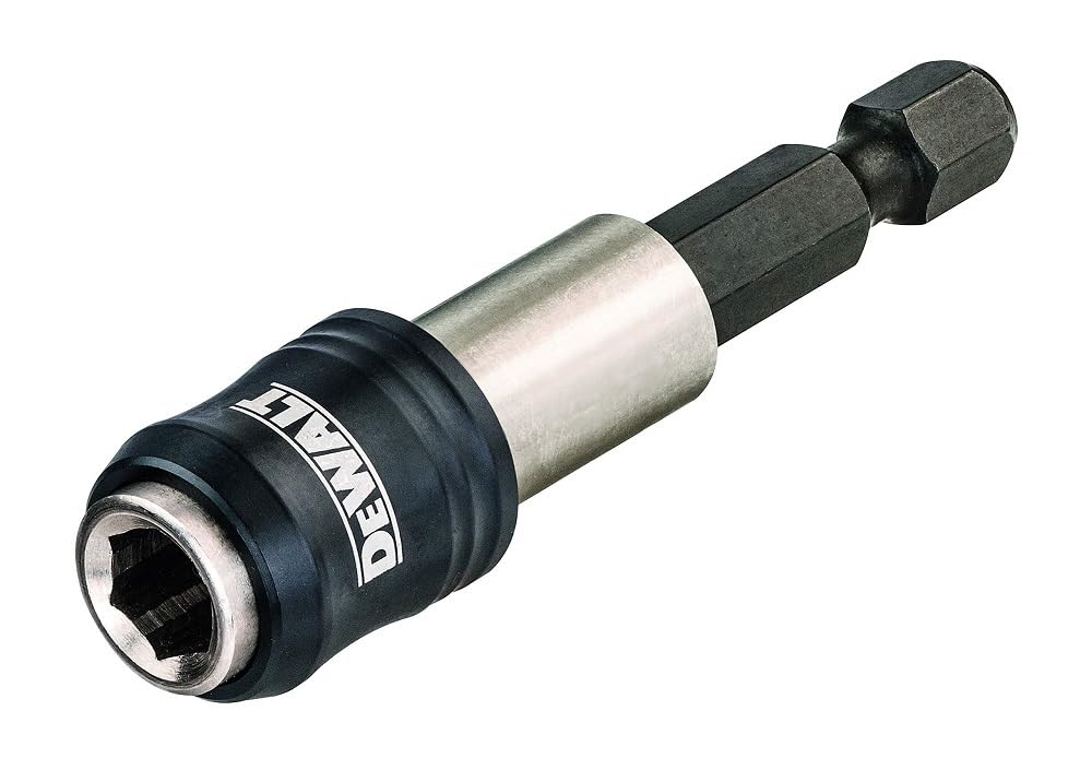 DeWALT Round Bit Holder, 1/4 in Drive, Hex Drive, 60 mm Overall