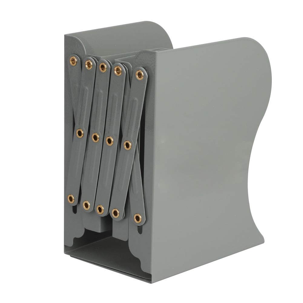 Buy Metal Book End Heavy Duty Bookends Foldable Book Stand Holder