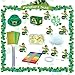 Vecacosic Leprechaun Trap Kit for Kids - 2 Sets DIY St Patrick's Day Leprechaun Trap Supplies to Make A Trap to Catch A Leprechaun, St Patricks Day Toys Gifts for Kids Classroom Activity