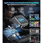 TIMEKNOW-Wireless-Carplay-Android-Auto-Adapter-Magic-Ai-Box-20-with-Netflix-YouTube-Tiktok-Upgrade-LED-Wireless-Android-Auto-HDMI-Dongle-for-Phone-to-MiracastStream-Media-to-CarTV