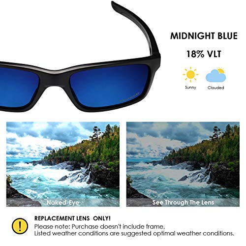 Image of BLAZERBUCK Anti-salt Polarized Replacement Lenses for Oakley Mainlink OO9264 Sunglass