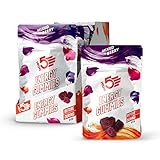 Amazon HIGH5 Energy Gummies - Quick Release Carbohydrate Supplements for Running, Cycling, Hiking - 10x26g Portable Resealable Pouches - Natural Vegan Energy Chews with Electrolytes & Vitamin B6, Mixed Berry #ad