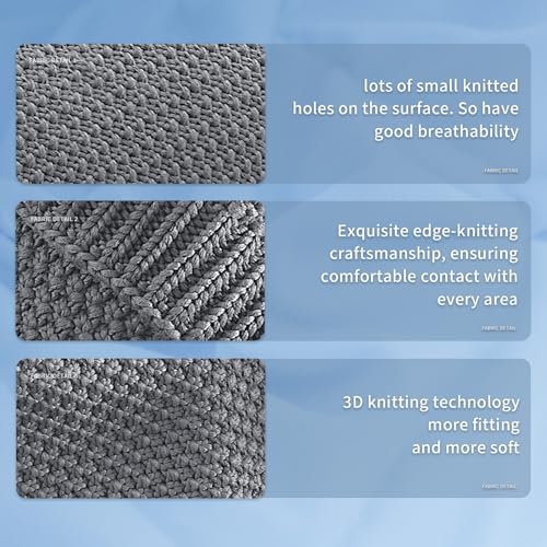 Topcee Knitted Weighted Blanket - 48"x72" 12lbs Cooling Chunky Knit Heavy Blanket for Adults Cable Yarn Knit Decorative No Beads Soft, Cozy and Cooling Weighted Throw Blankets Machine Washable