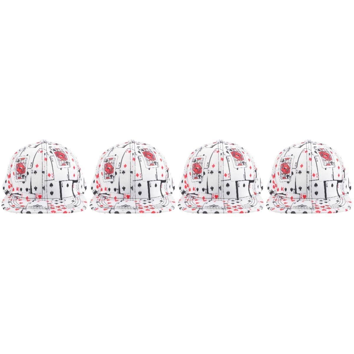 CALLARON Baseball Cap Bedrucken Baseballcap Stylische Baseballkappe Bedruckte Baseballkappe Gym Cap Baseball Kappe Schutzhelm Spielkarten-Baseballmütze Baseballmützen für Herren Baumwolle