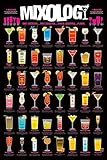 Mixology Cocktail-Poster, 61 x 91,5 cm, Affiche-Poster, 