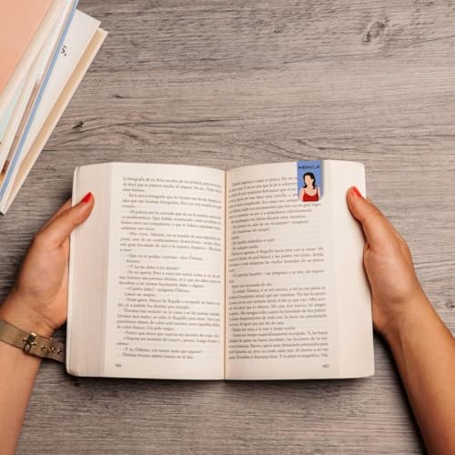 Image of Zesta Magnetic Bookmark Set of 7 | Aesthetic Book Mark for Reading | Cute Anime Bookmarks for Kids, Students | Book Accessories for Novels, Gifts for Readers(Friends Theme Bookmark, 9X2.5 Cms)