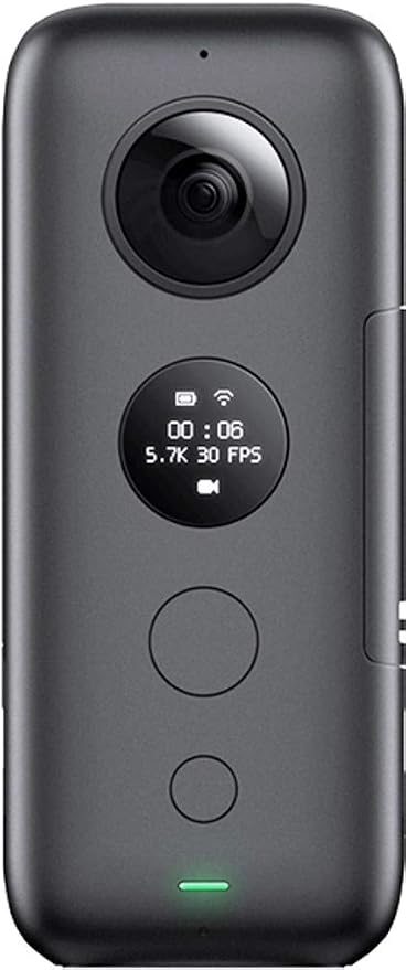 Insta360 ONE X 5.7K超 動画 手ブレ補正機能FlowState搭載 360度バレットタイム 高速WiFi (iphone/Android対応) 国内正規品 黒