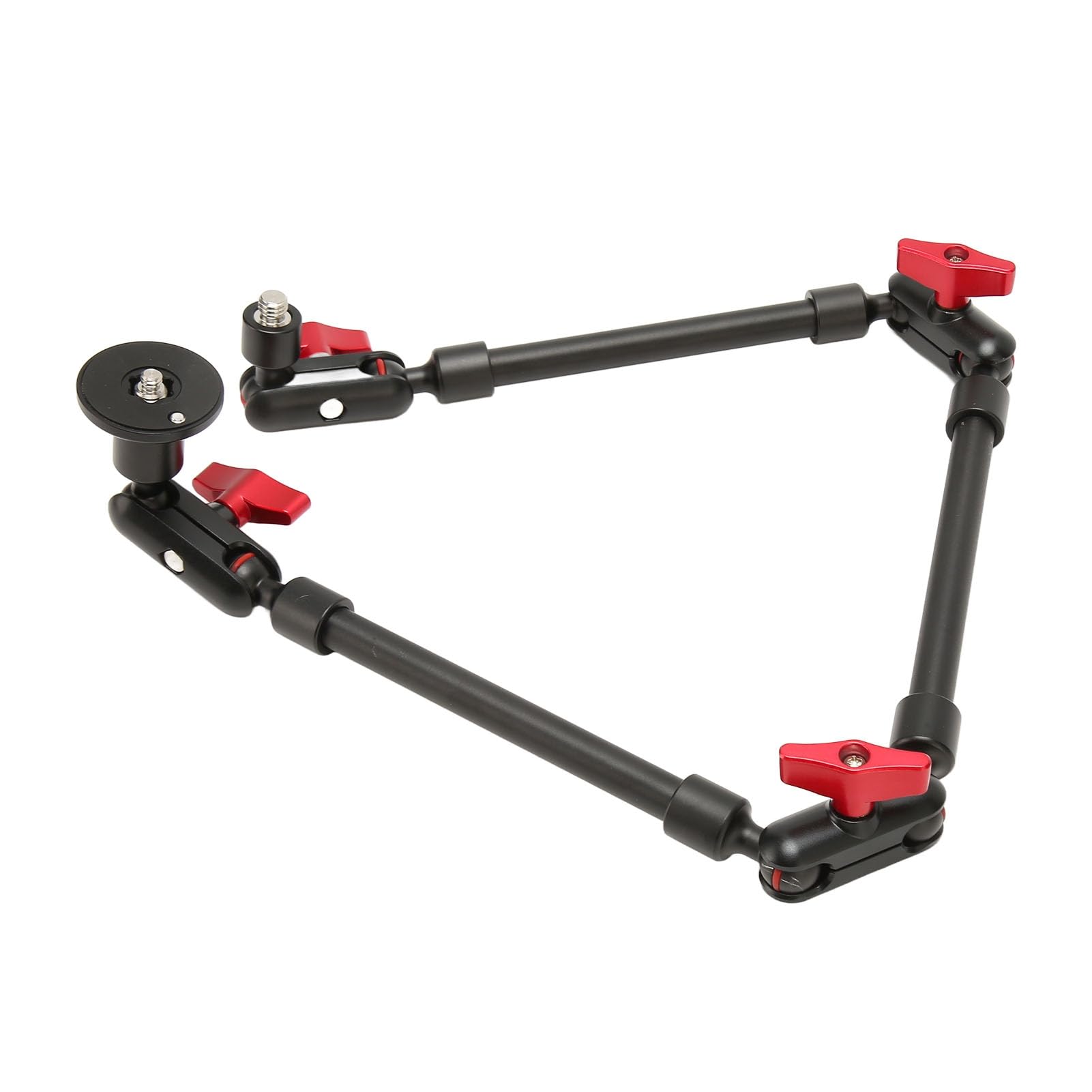 Bewinner Soporte para Cámara con Brazo Articulado de 31 Pulgadas, Brazo de Fricción Articulado Ajustable con Rotación de 360 ​​Grados, Rosca de 1/4 Pulgadas y 3/8 para Cámara Web DSLR de Teléfono con