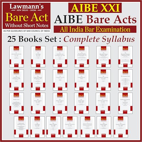 AIBE Bare Acts 25 Books Set Combo - Image 2