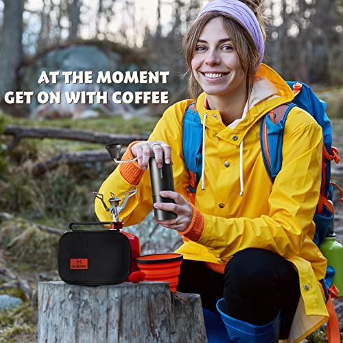 Morefree M6 Manuelle Kaffeemühle mit einstellbaren Grobheitseinstellungen, Handkaffeemühle mit SUS 420 konischer… – Bild 8