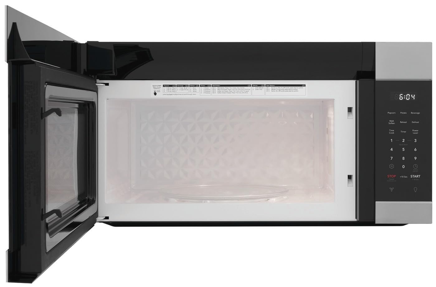 Frigidaire FMOS1746BS Over-The-Range Microwave 1.7 Cu. Ft. in Stainless Steel