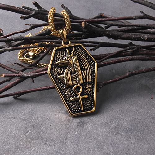 Razered Never Fade Egyptian God Talisman Pendant Men Women Necklace Egypt God of Magic Wisdom Thoth Ibis-head Amulet Jewelry Gifts4