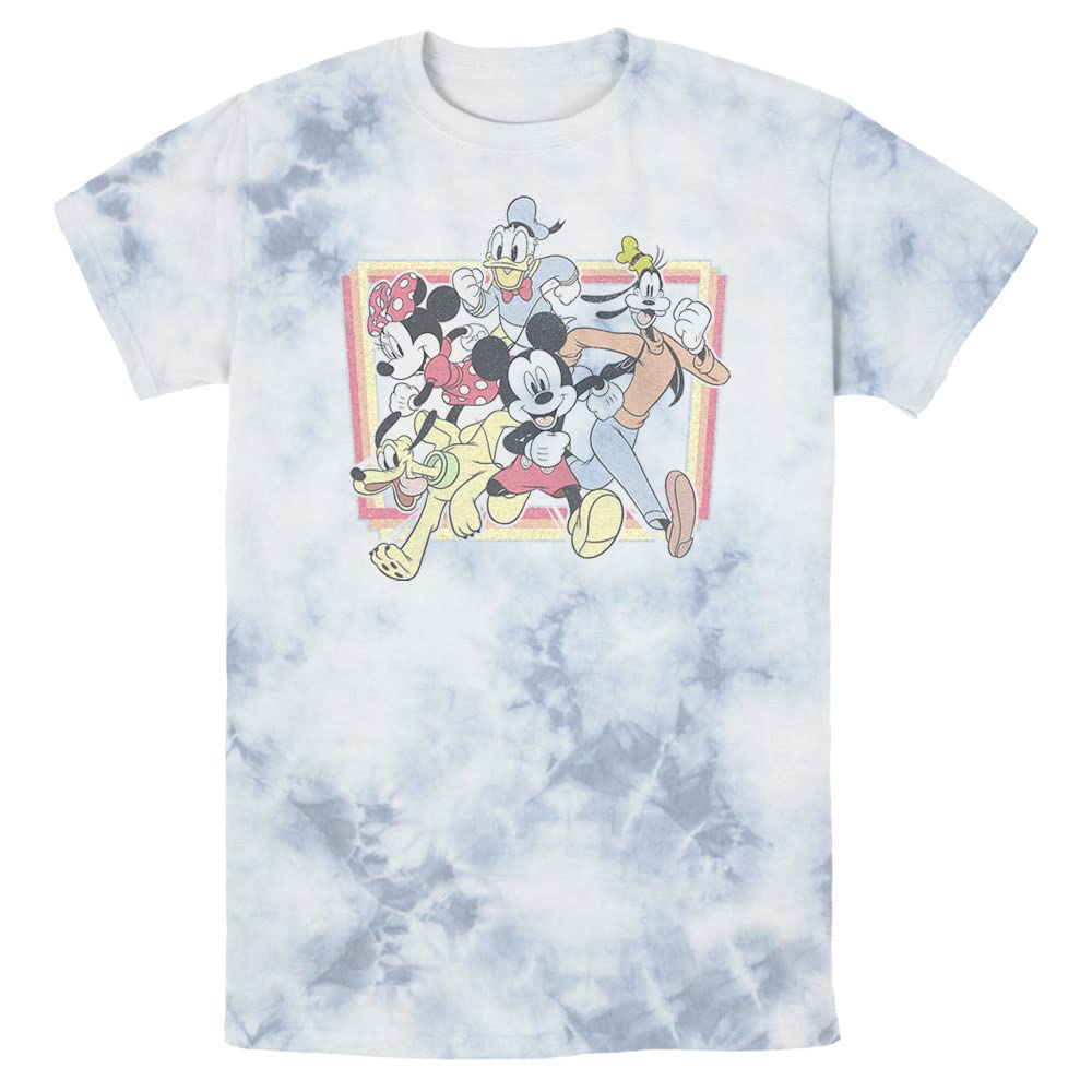 Disney Characters Break Out Young Men's Short Sleeve Tee Shirt