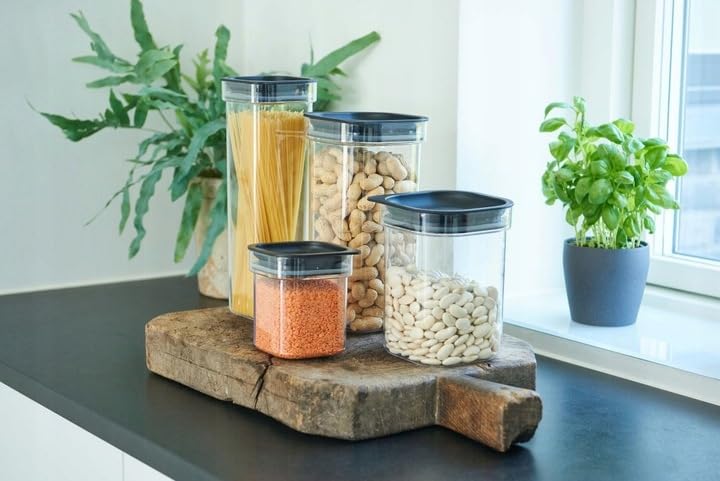Plastteam City Series Hamburg noodcontainer 1,6 l, wit/zwart