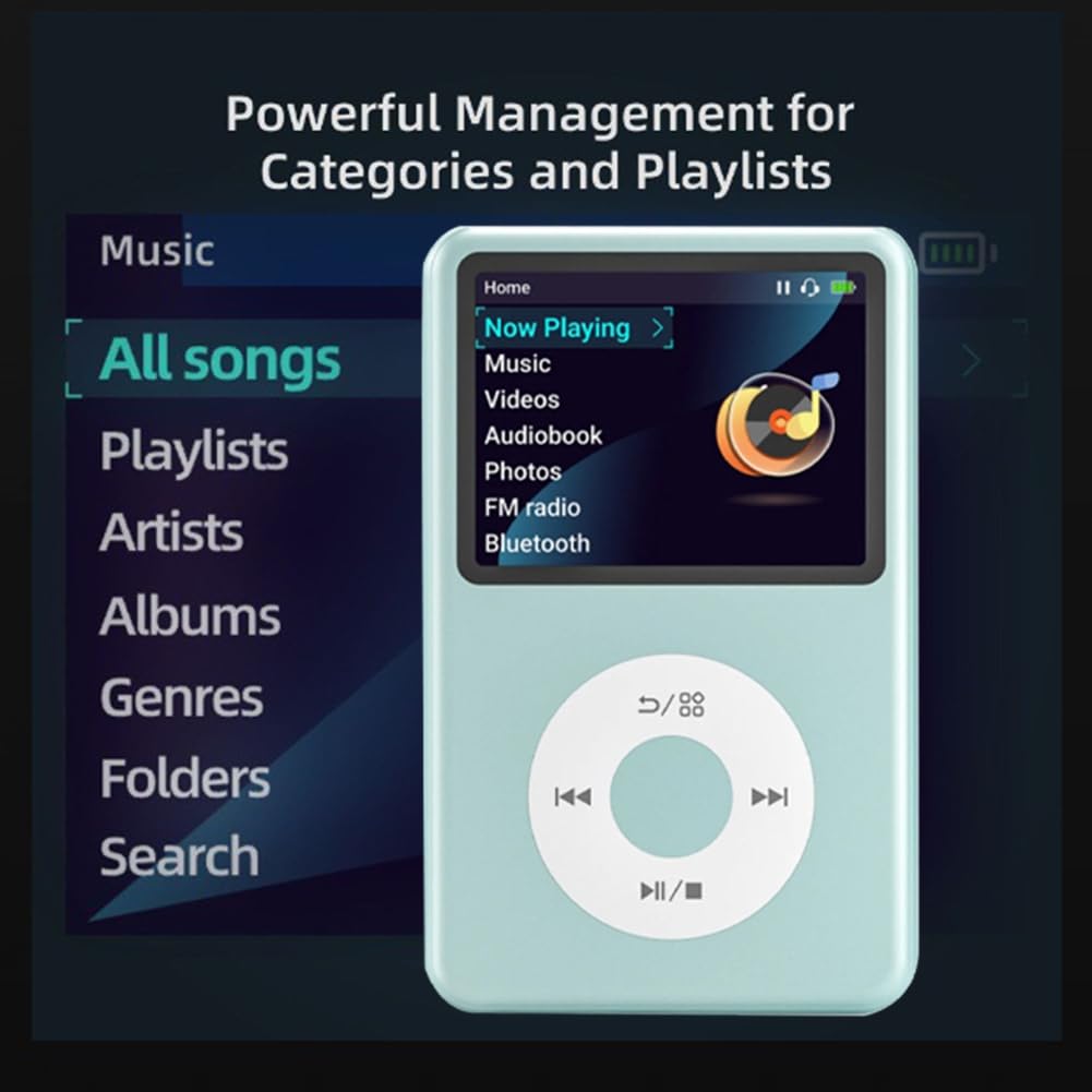 Lecteur MP3 64 Go Bluetooth Portable HiFi DAP