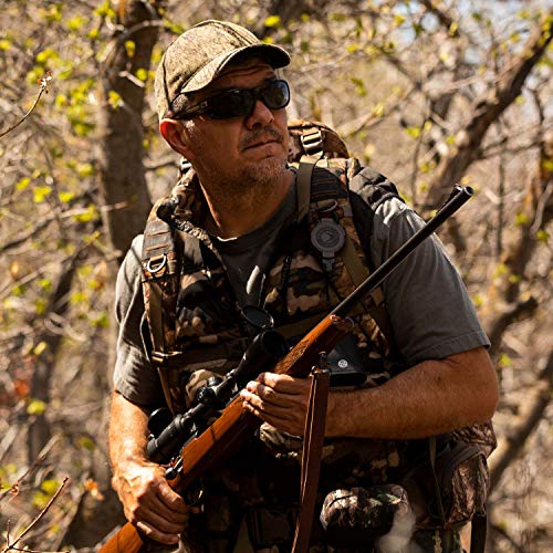 Boomerang Tool Hunting XD Retractable Gear Tether, Belt Clip, 36" Retractable Cord, 14 oz. Retraction, Green Polycarbonate Case, Universal Attachment - Thumbnail 4