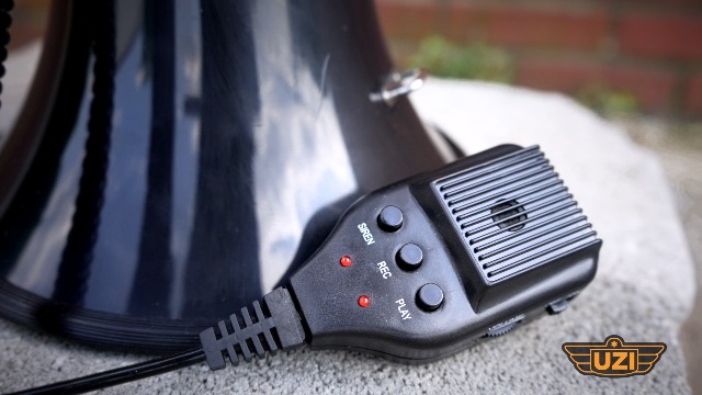 Amazon.com: UZI-MP-50W Megaphone with Recording and Repeat