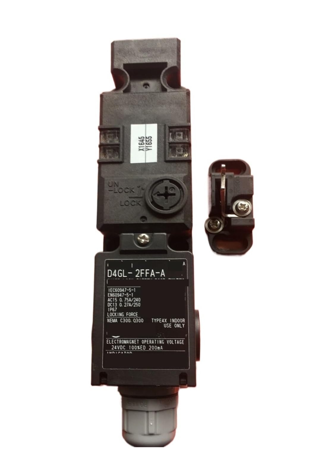 Interruptor de Seguridad D4SL-4NDA-DN con Bloqueo Mecánico Exclusivo