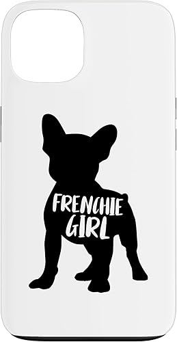 Funda para iPhone 13 Frenchie Girl Funny Dog Lover Bulldog Francés