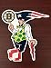 Boston Guy Sports Teams Patriots Celtics Red Sox Bruins Mash Up Laptop iPad Car Window Vinyl Sticker Decal