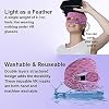 Abnaok 5 Pack VR Eye Mask, Adjustable Breathable VR Sweat Band for Oculus Quest 2, HTC Vive, PS, Gear, VR Workouts