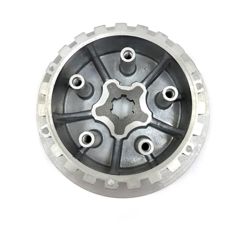 Placa de presión y cubo central de embrague para LONCIN MT250, mejor control 6