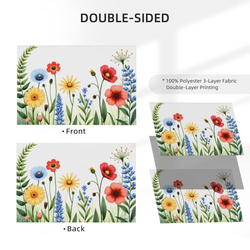 Drapeau extérieur double face de qualité supérieure en polyester durable - 5