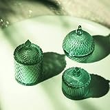 3Pcs/Set Mini Candy Jar, 1/12 Scale Miniature Dollhouse Accessories, Transparent Dollhouse Candy Jar