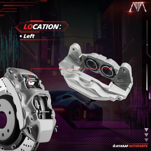 MAYASAF 193275 Front Left Driver Side Disc Brake Caliper Assembly by MAYASAF - Used condition - Image 3
