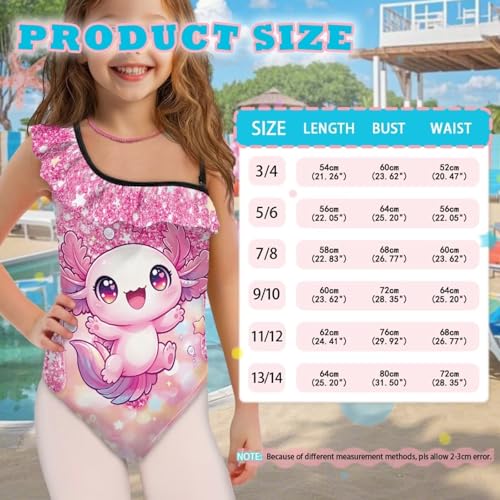 Image of Yzaoxia Girls One Piece Swimsuits Bathing Suit for Kids Swimwear 3-14Y
