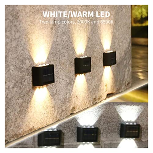 Luz exterior impermeable para calle y decoración de pared con 6LED 2